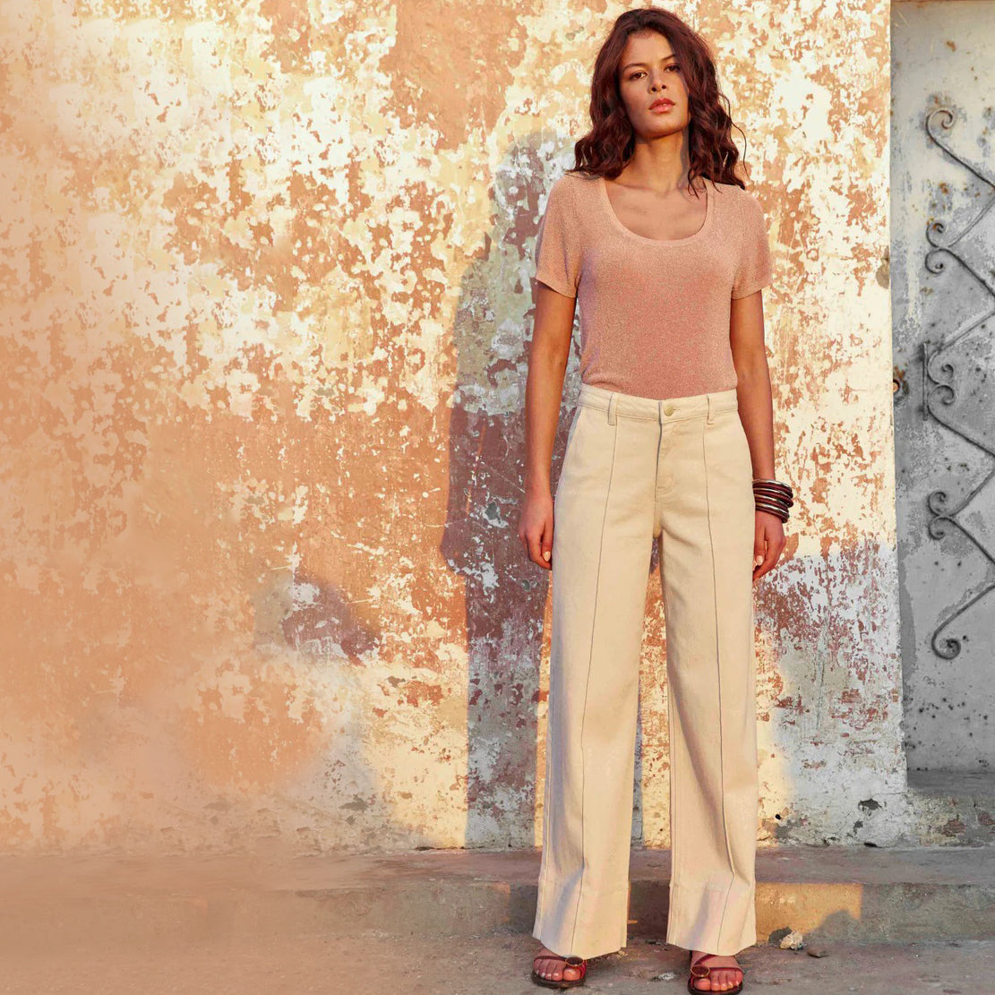 Paola - Straight-Leg Trousers