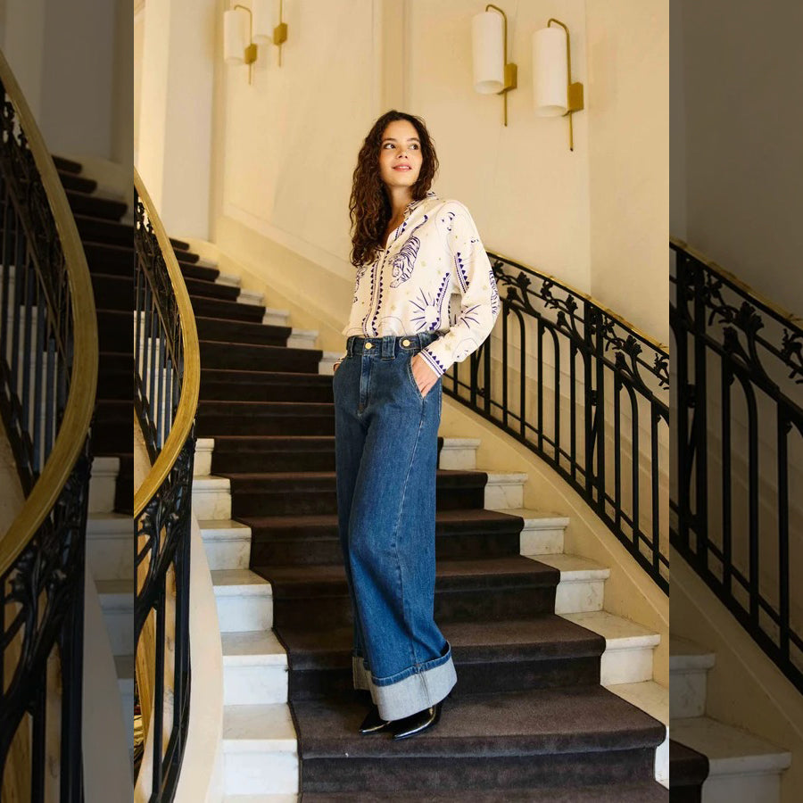 Paxton Wide Leg Jeans