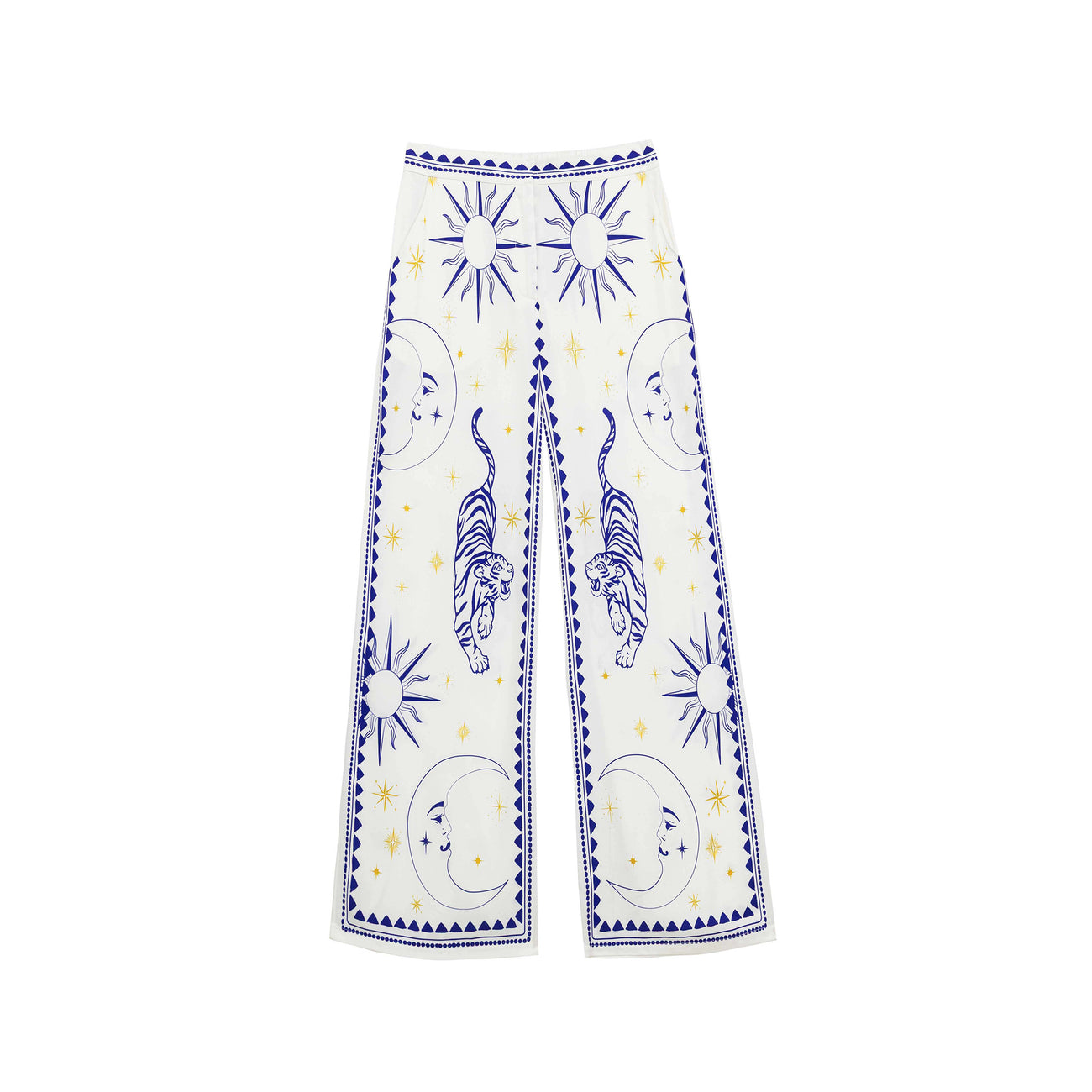 Polia Wide-Leg Trousers