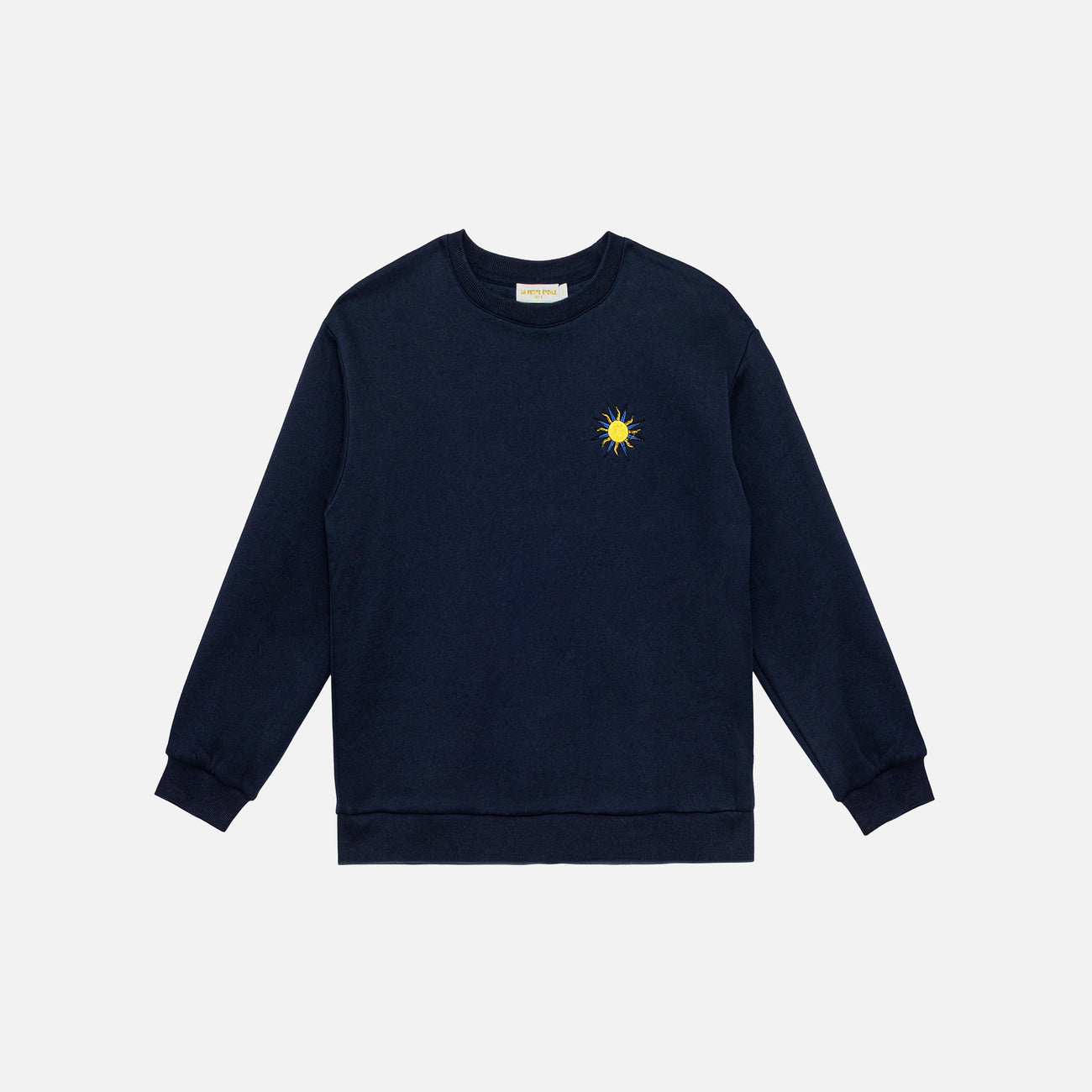 Tiger Embroidered Sweatshirt - Marine