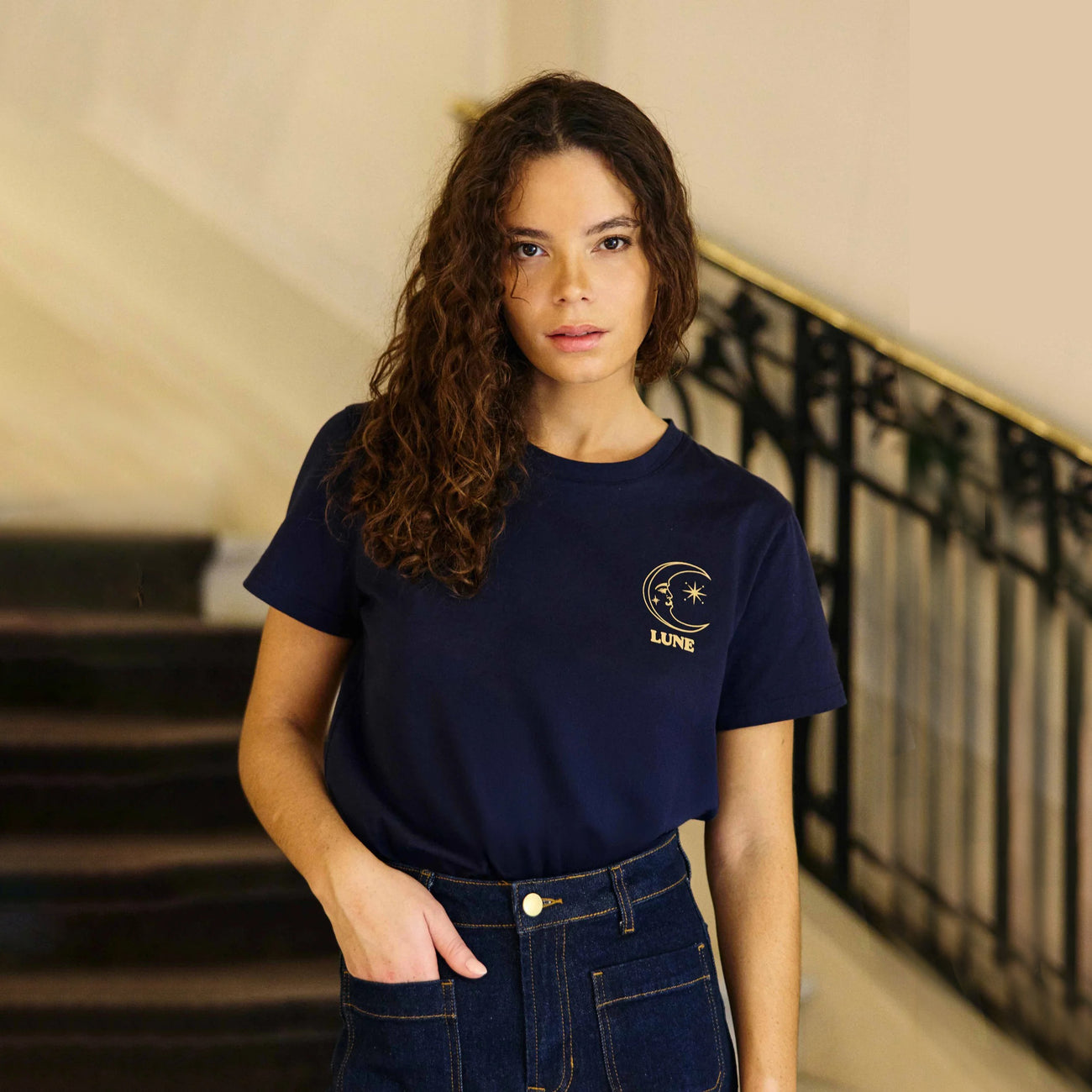 Toon - Navy Graphic T-Shirt