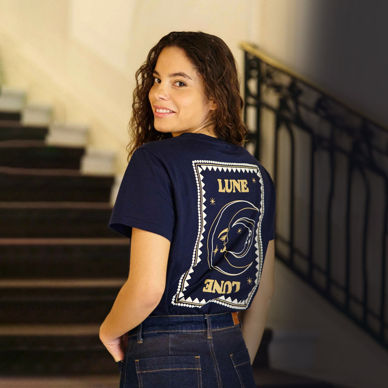 Toon - Navy Graphic T-Shirt