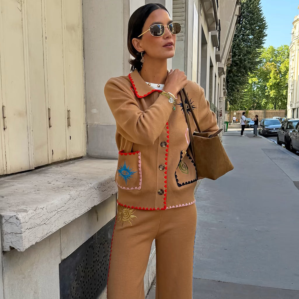 Tan Casablanca Cardigan