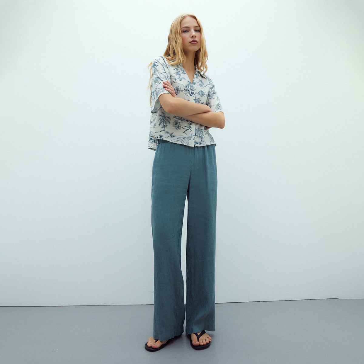 Printed Short-Sleeve Shirt