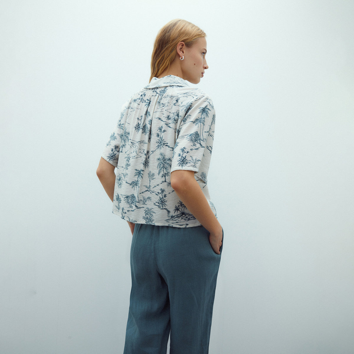 Printed Short-Sleeve Shirt