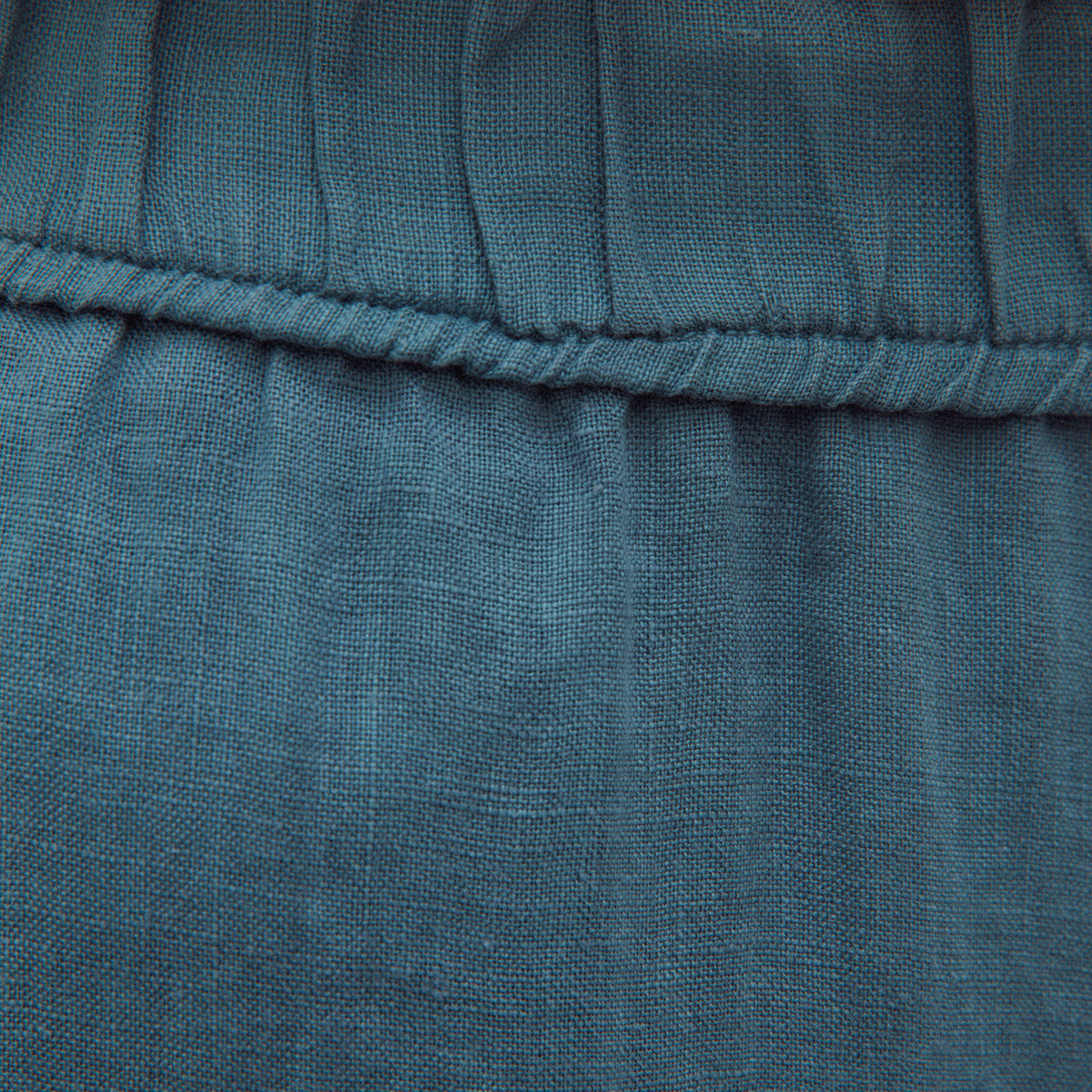 100% Linen Straight-Leg Trousers