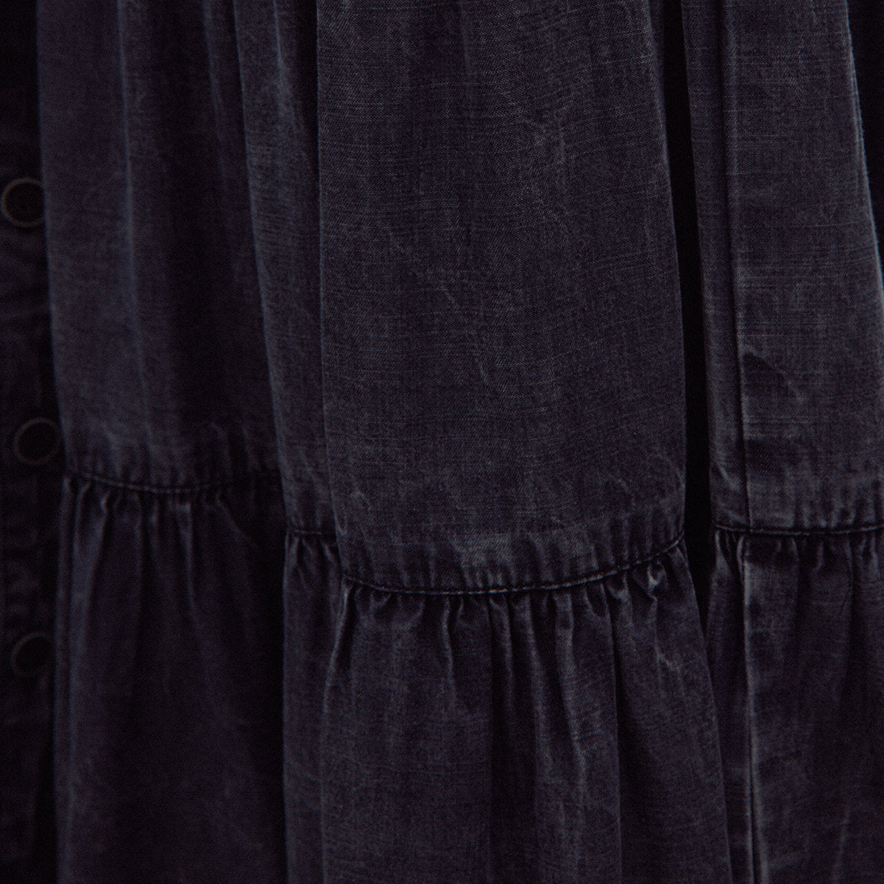 Tencel Midi Shirt Dress