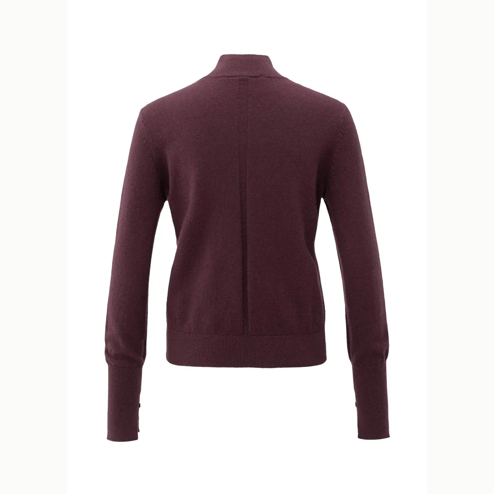 Fine Knit sweater with Cut-Out Neckline