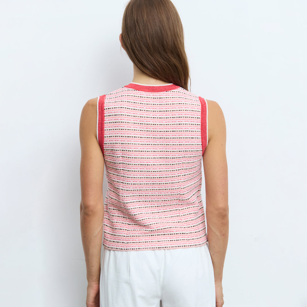 Sleeveless Knit Vest