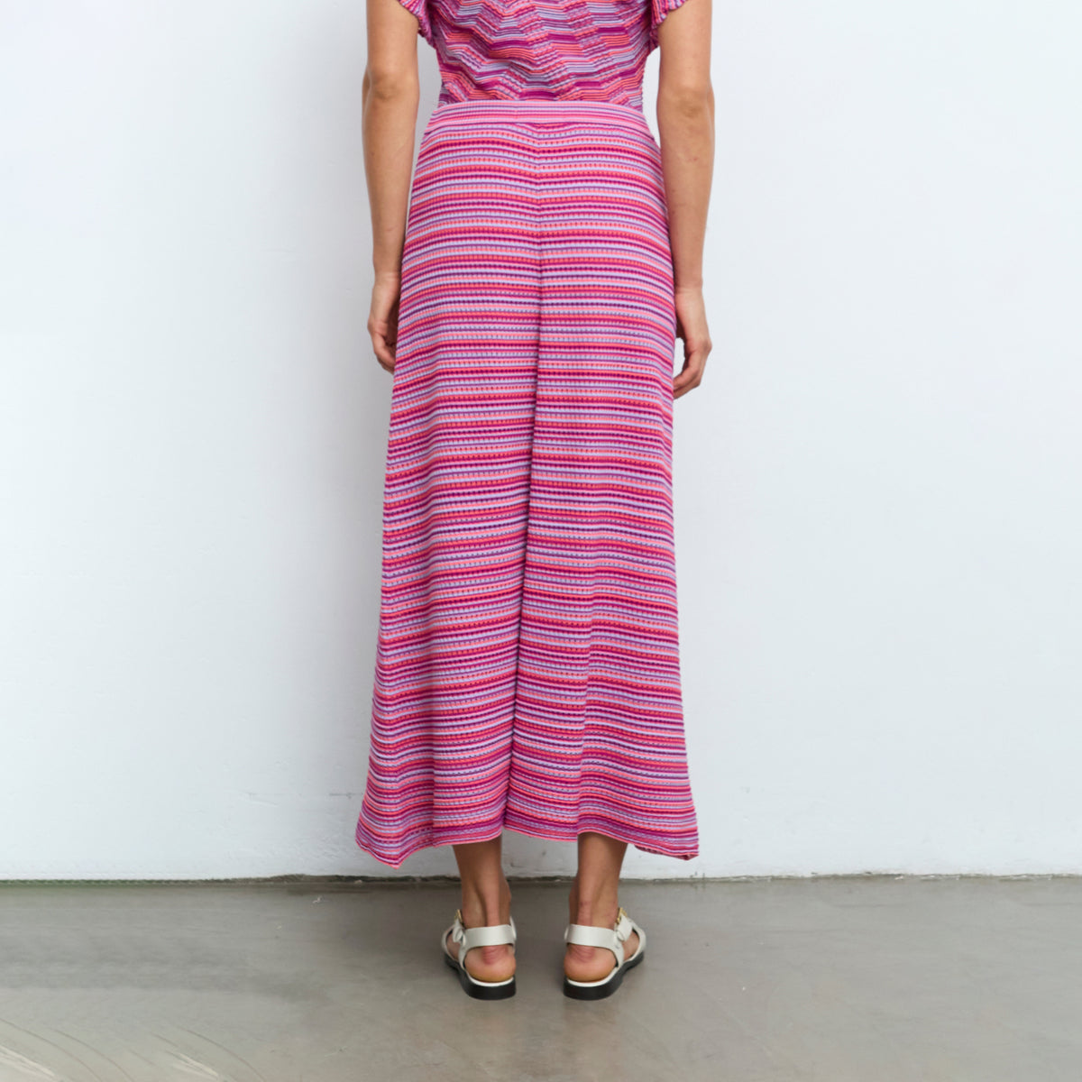 Falda Skirt - Coral & Pink