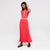 Makira Top - Coral