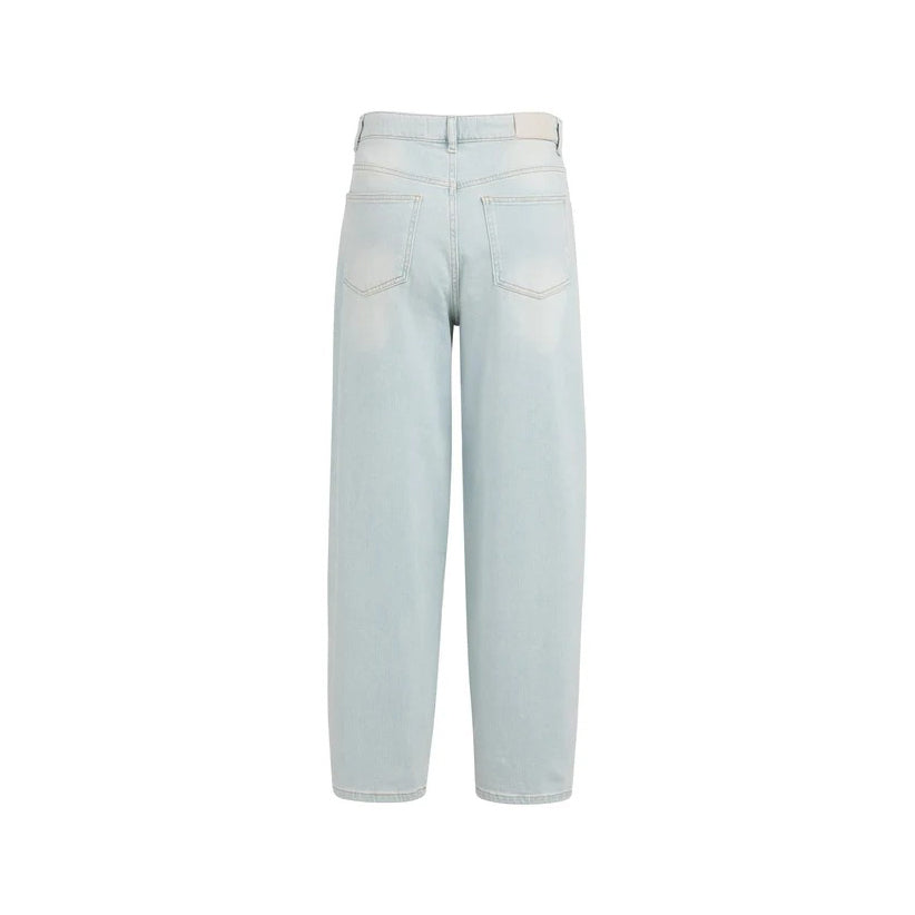 Barrel Jeans in Light Washed Denim