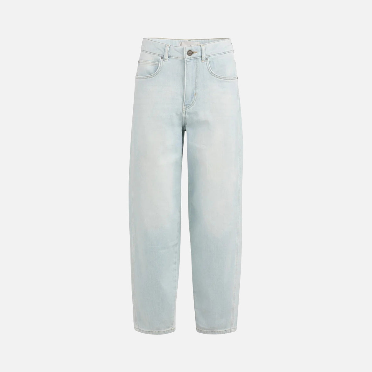 Barrel Jeans in Light Washed Denim
