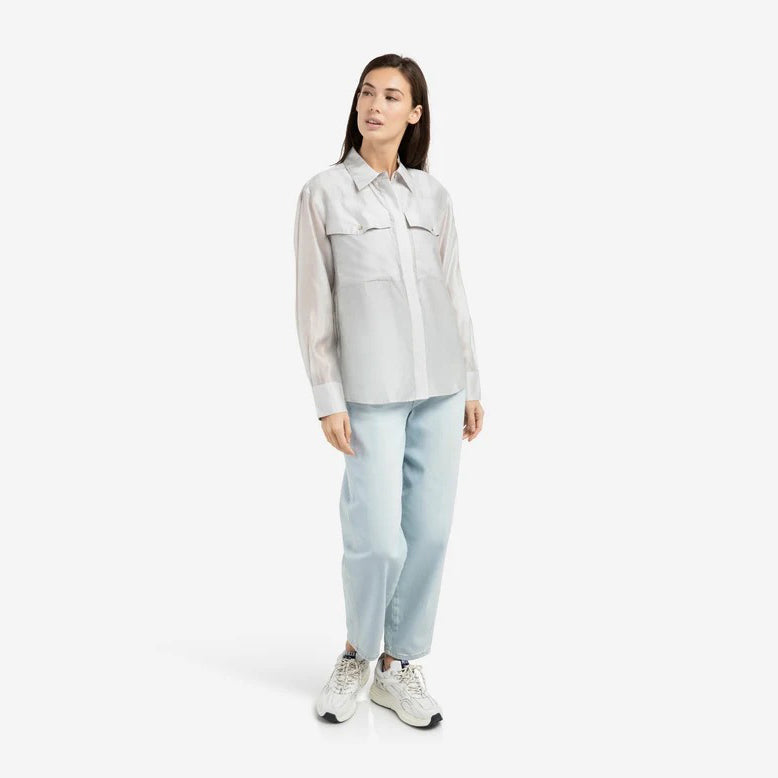 Barrel Jeans in Light Washed Denim