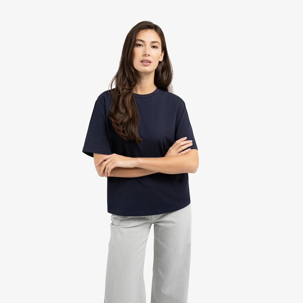 Boyfriend T-Shirt - Navy