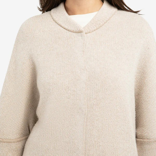 Chunky Knit Poncho Cardigan