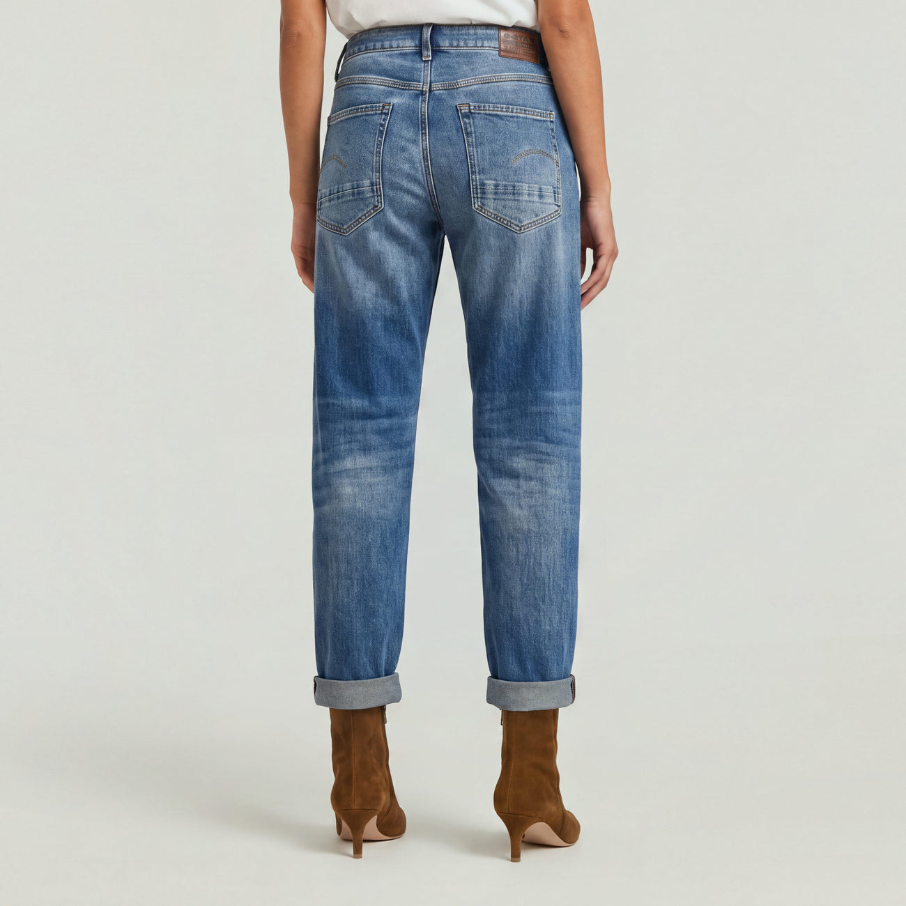 Kate Boyfriend Jeans - Vintage Azure