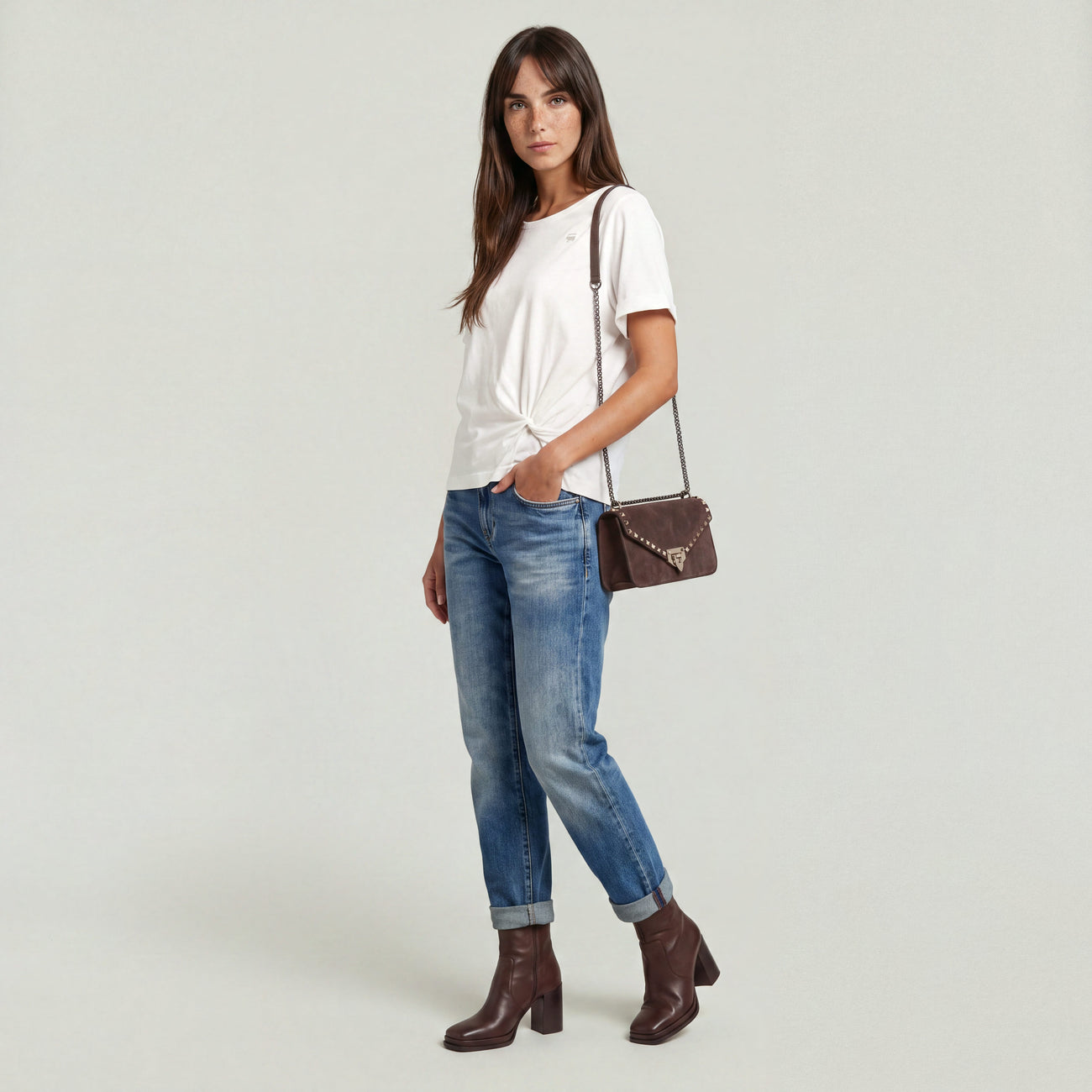 Kate Boyfriend Jeans - Vintage Azure