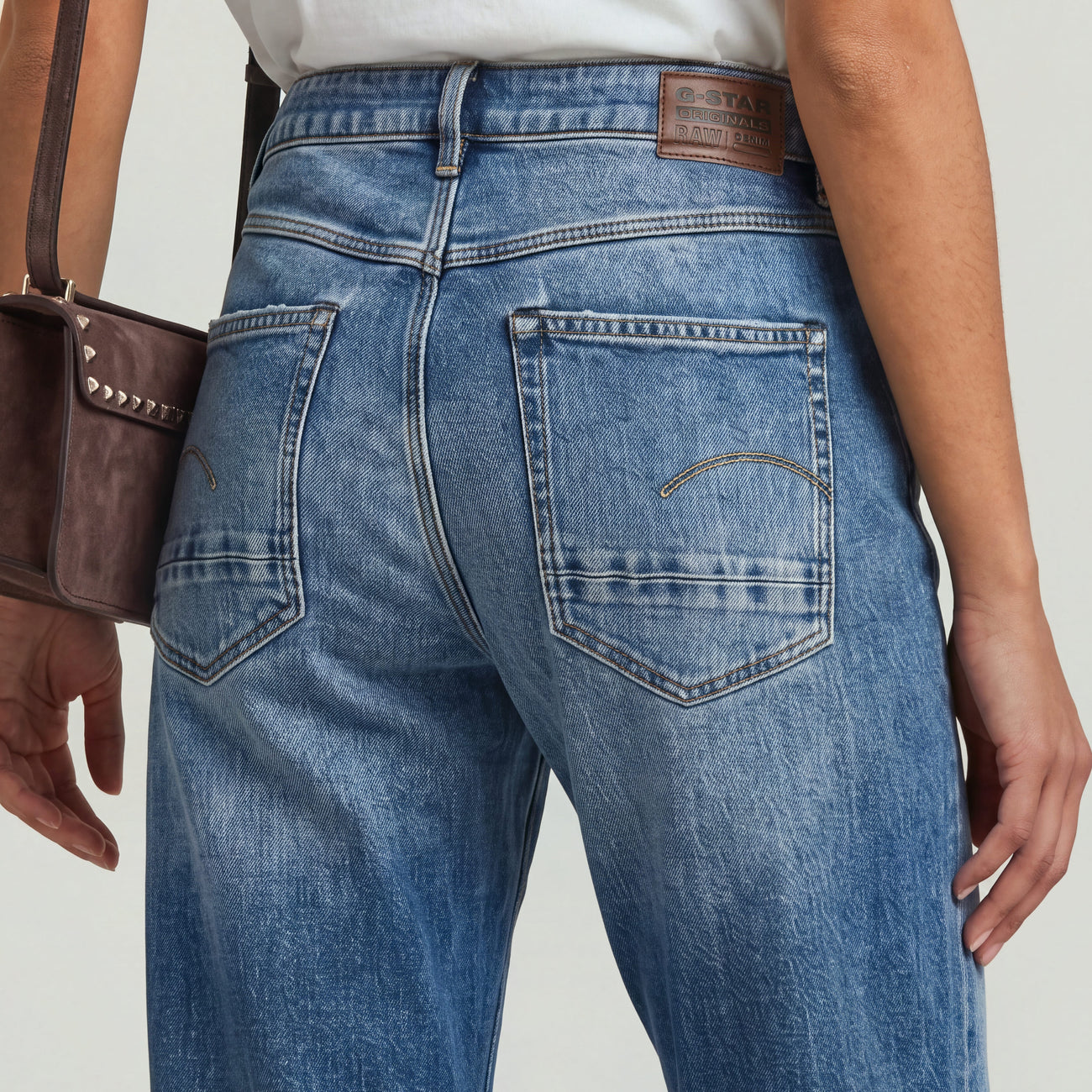 Kate Boyfriend Jeans - Vintage Azure