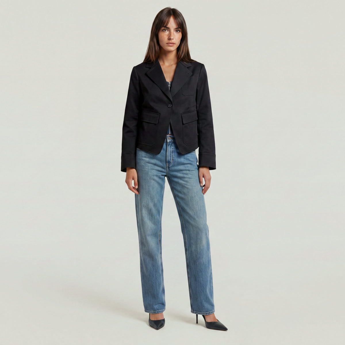Slim Riding Blazer