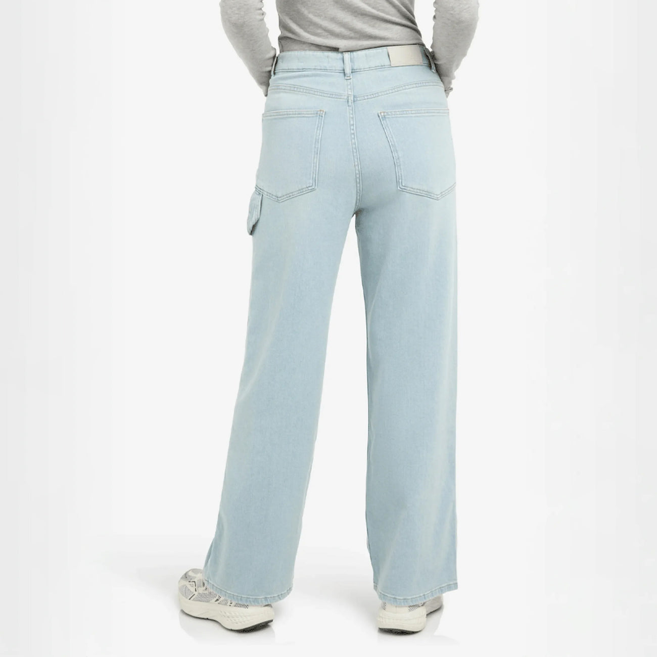 Low Crotch Loose Denim Jeans