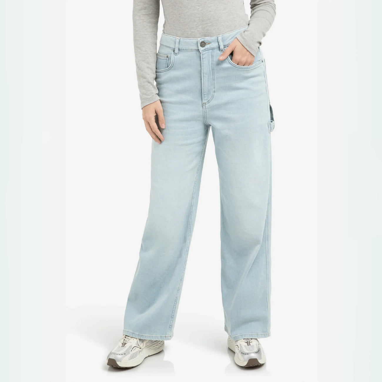 Low Crotch Loose Denim Jeans