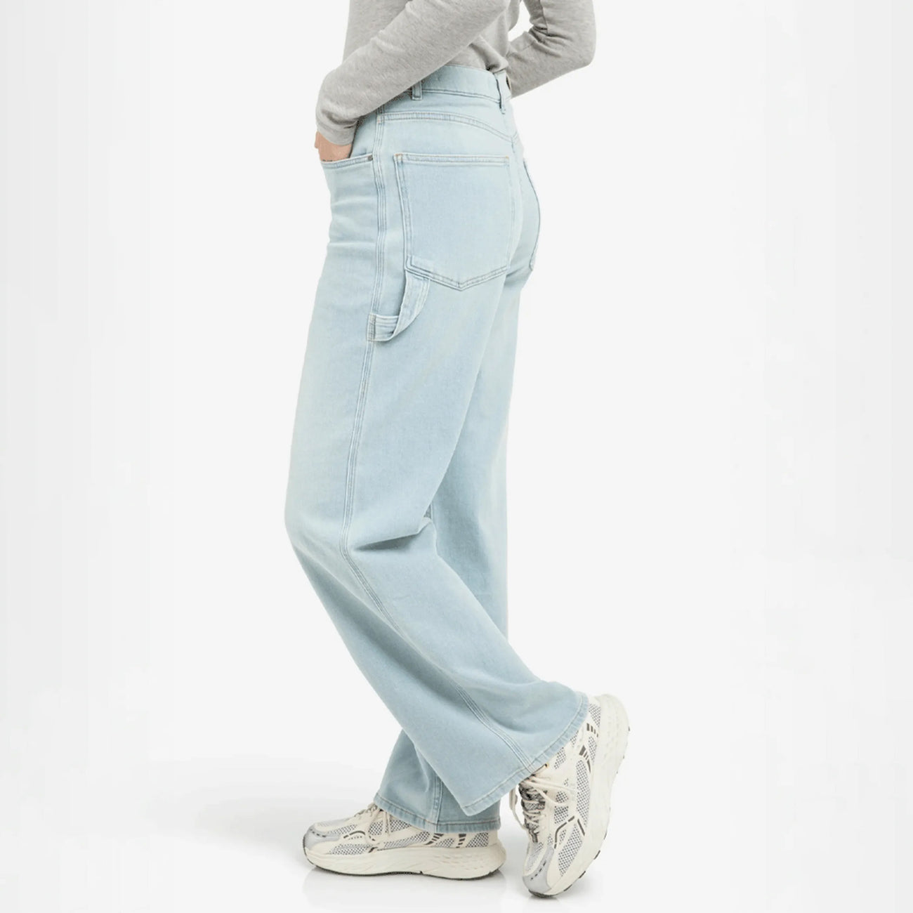Low Crotch Loose Denim Jeans