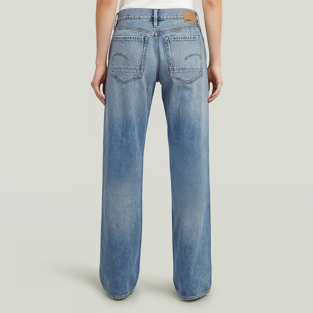 Judee Loose Jeans - Medium Blue