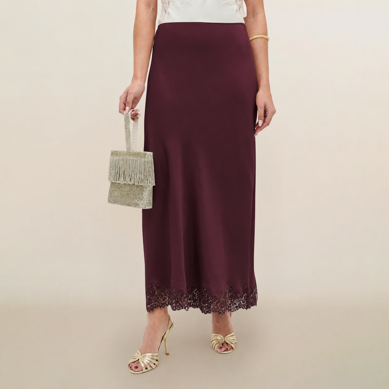 Matilde Skirt - Wine