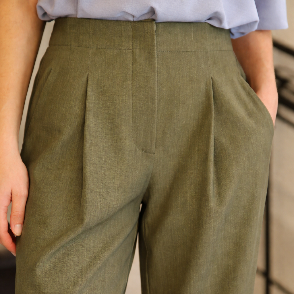 Pely Trousers - Khaki