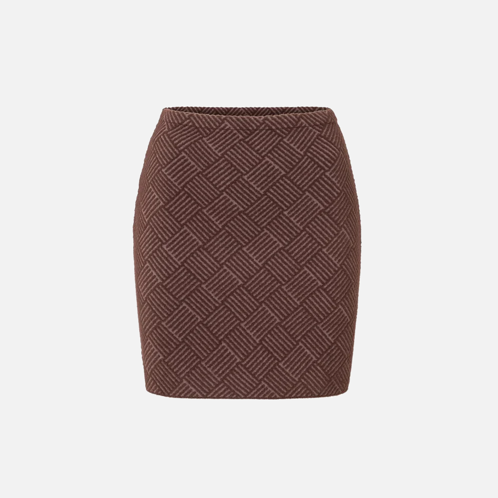 Jacquard Knitted Skirt