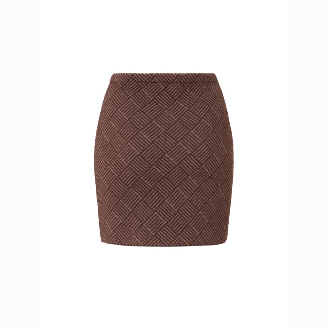 Jacquard Knitted Skirt