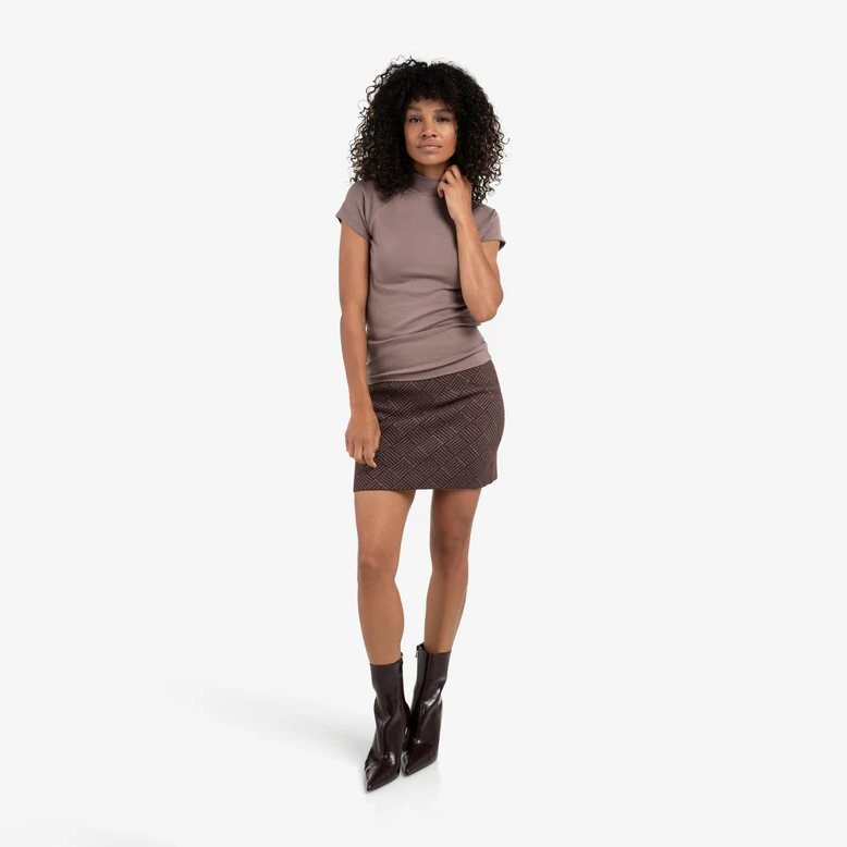 Jacquard Knitted Skirt