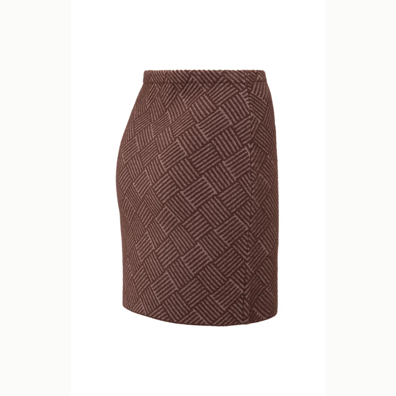 Jacquard Knitted Skirt