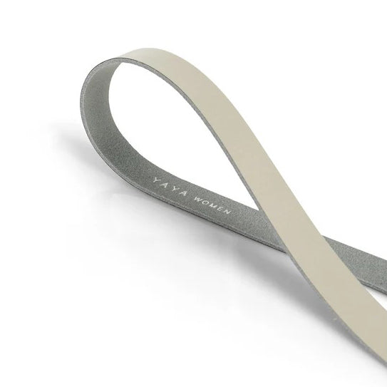 Leather Belt with Gold-Coloured Moon Buckle