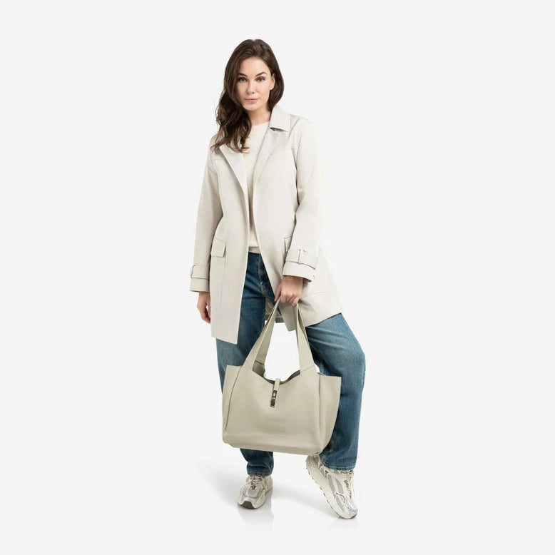 Leather Shopping Bag