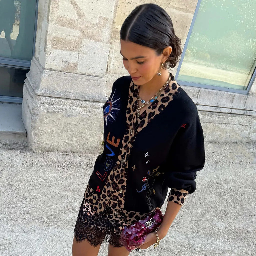 Black Amore Astrid Cardigan