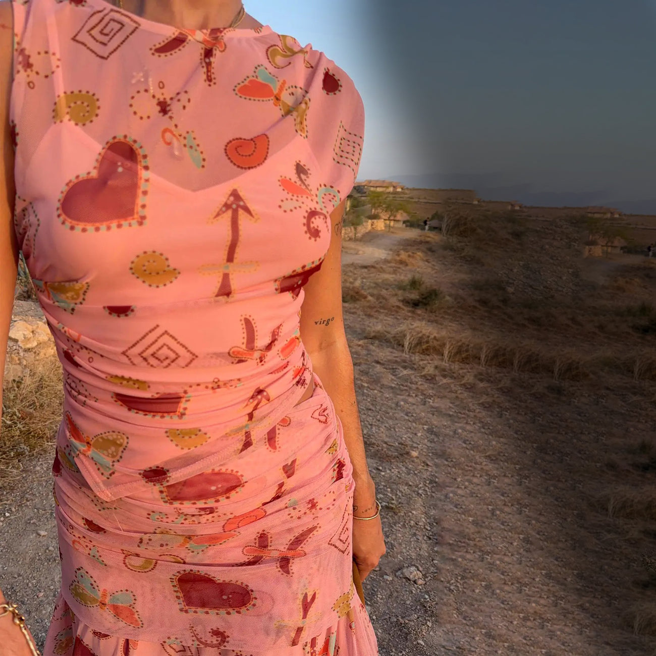 Pink Astra Lacie Top