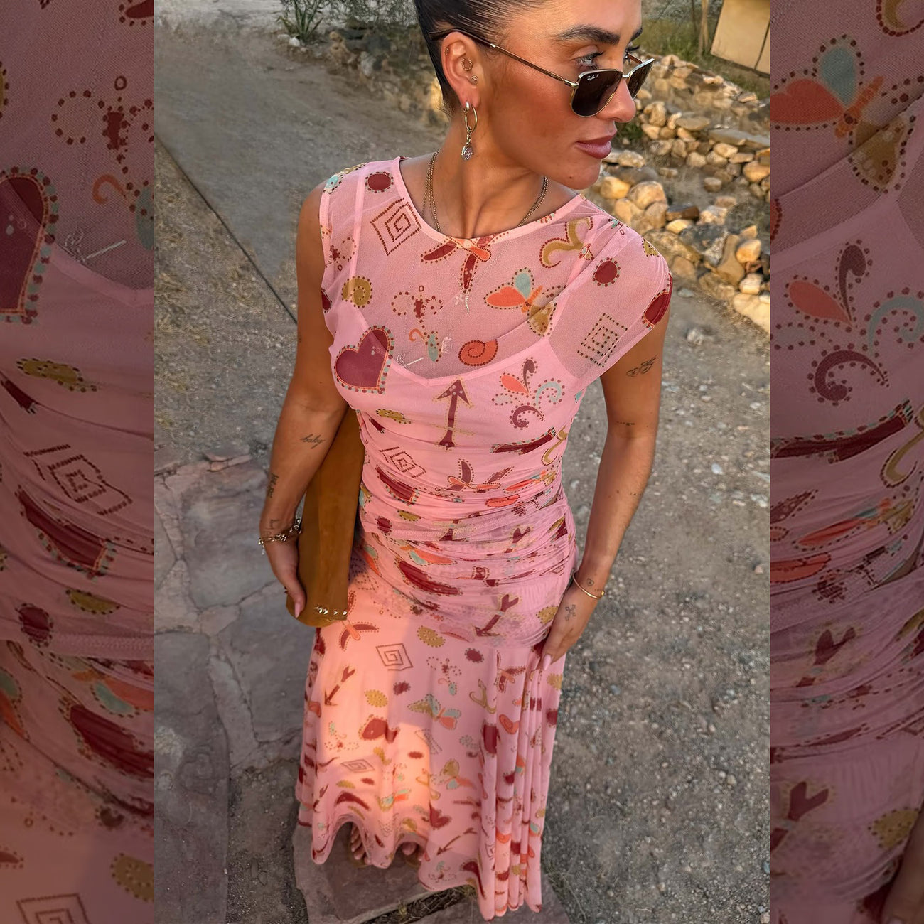 Pink Astra Lacie Top
