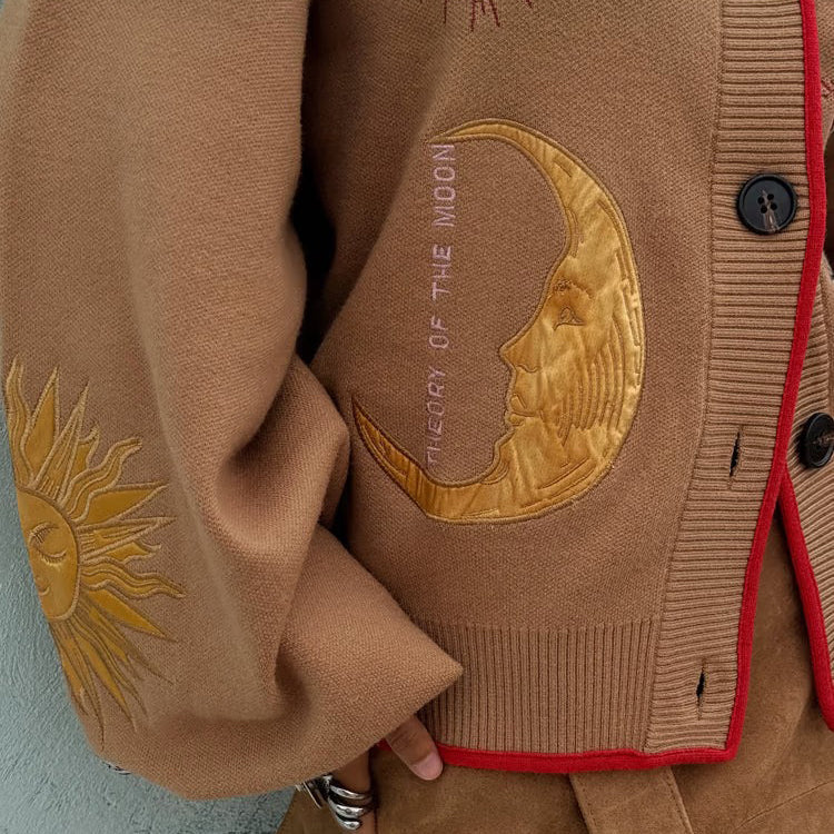 Camel Mystical Cardigan