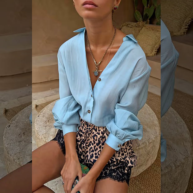 Ice Blue Miley Shirt