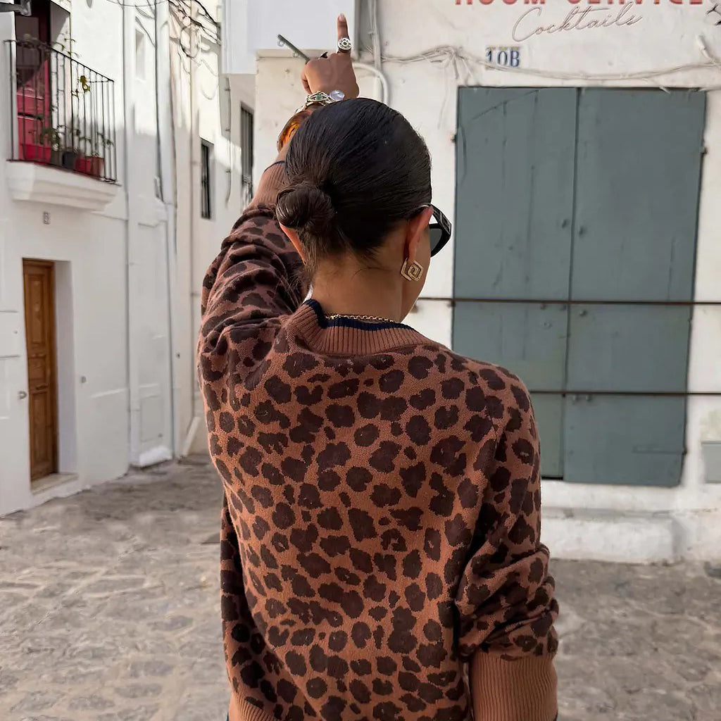 Leopard Cheryl Cardigan