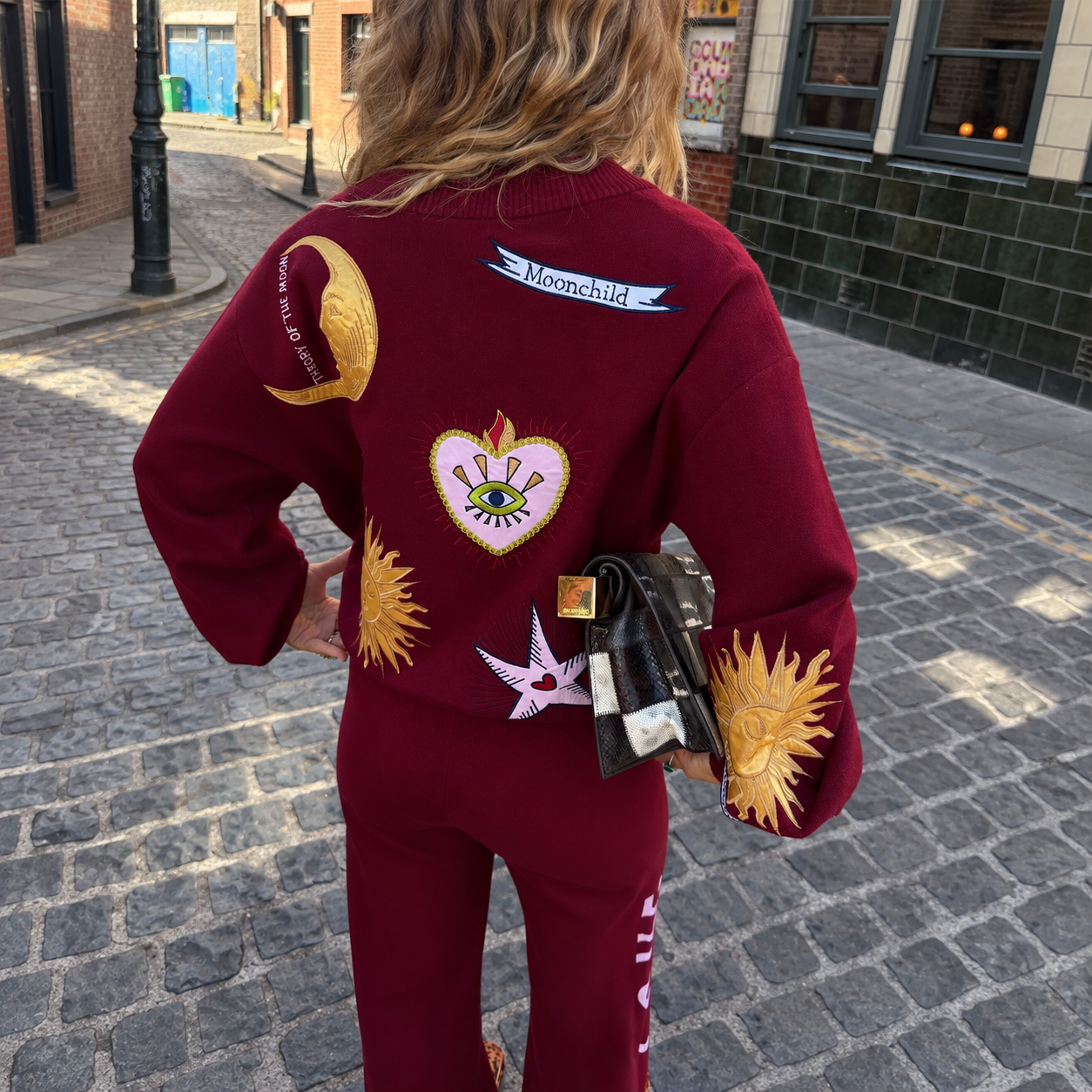 Burgundy Mystical Cardigan