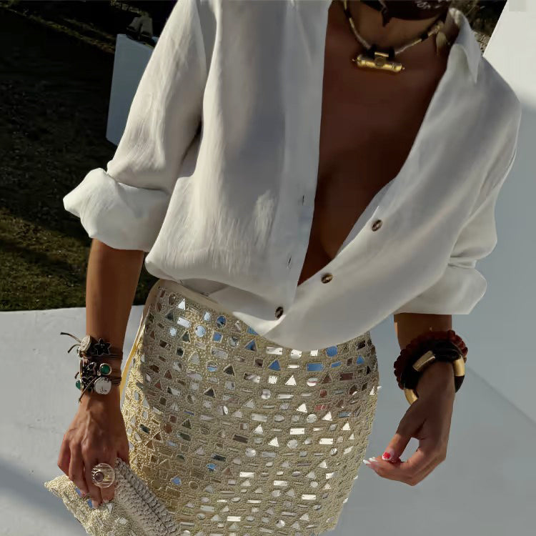 White Miley Shirt