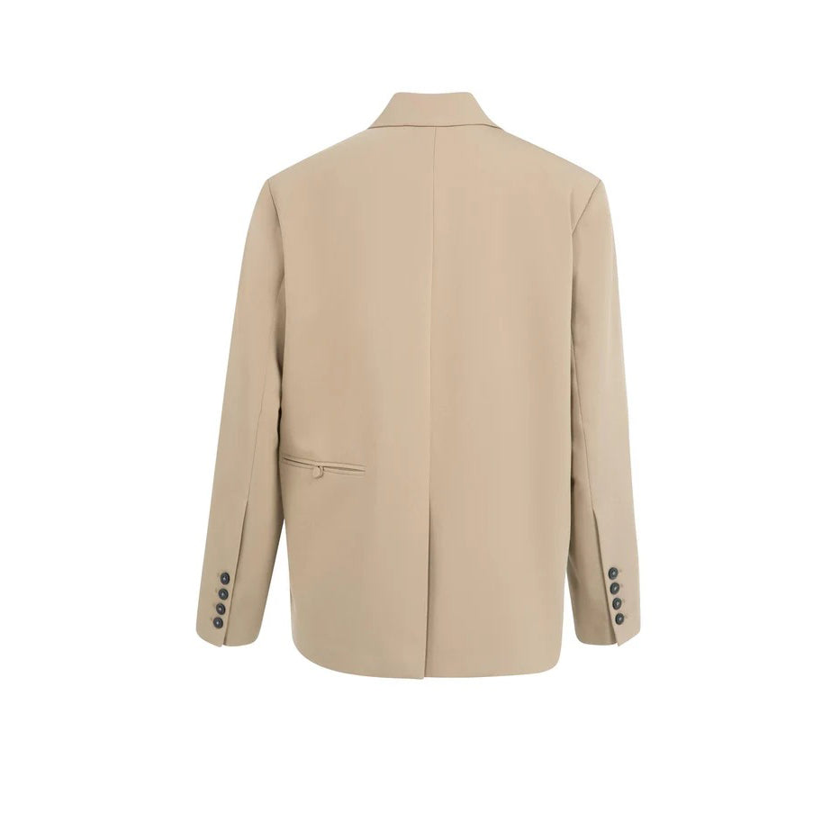 Oversized Blazer with Fancy Button Details
