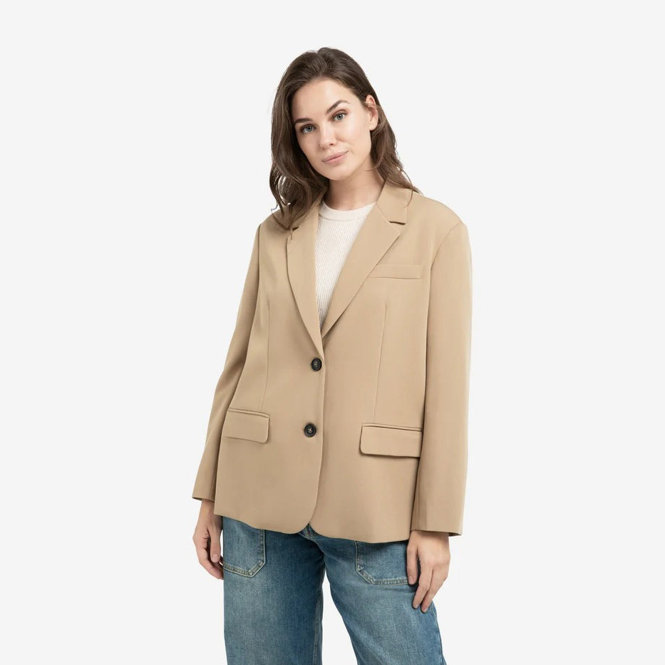 Oversized Blazer with Fancy Button Details