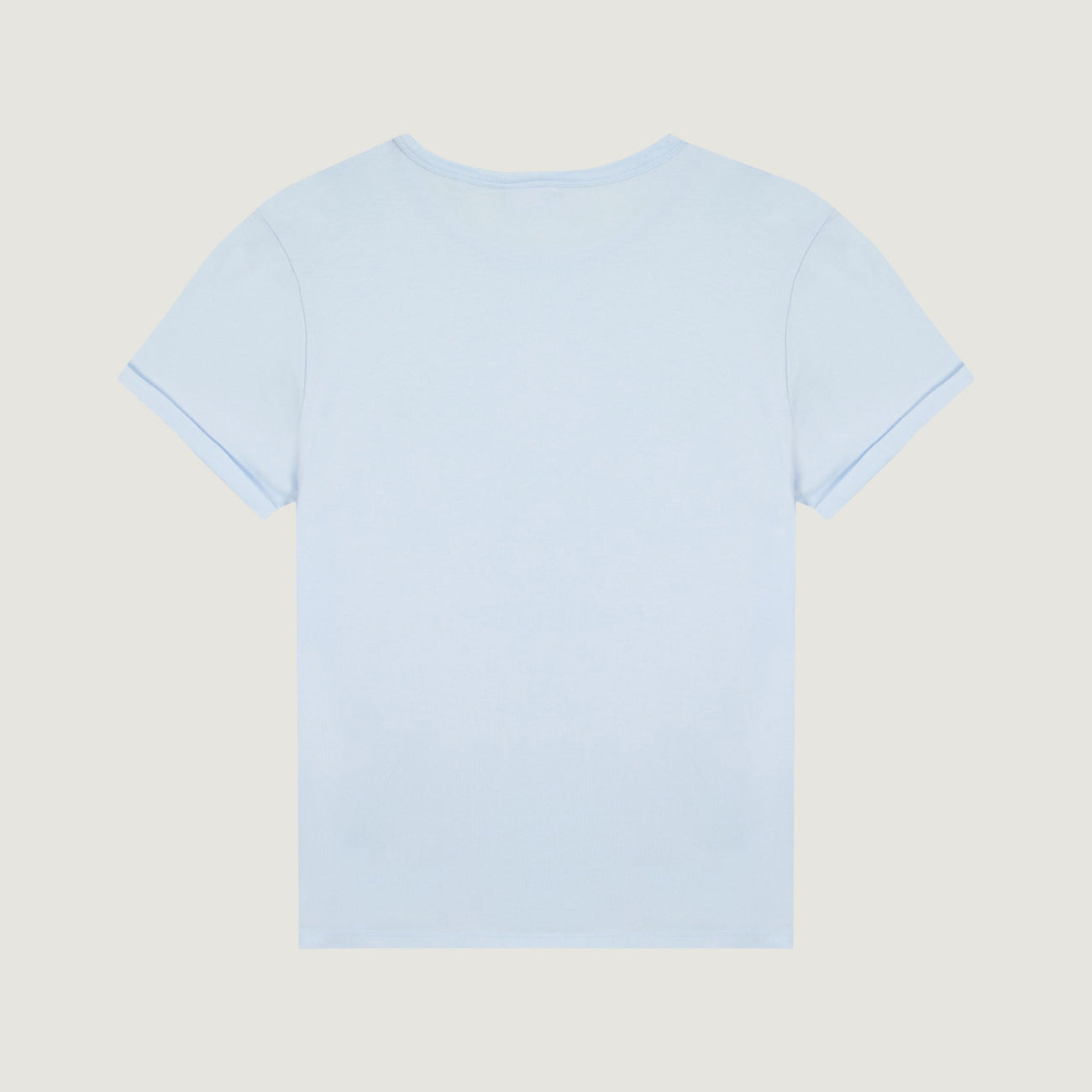 Poitou Mini Patch Coeur - Sky Blue