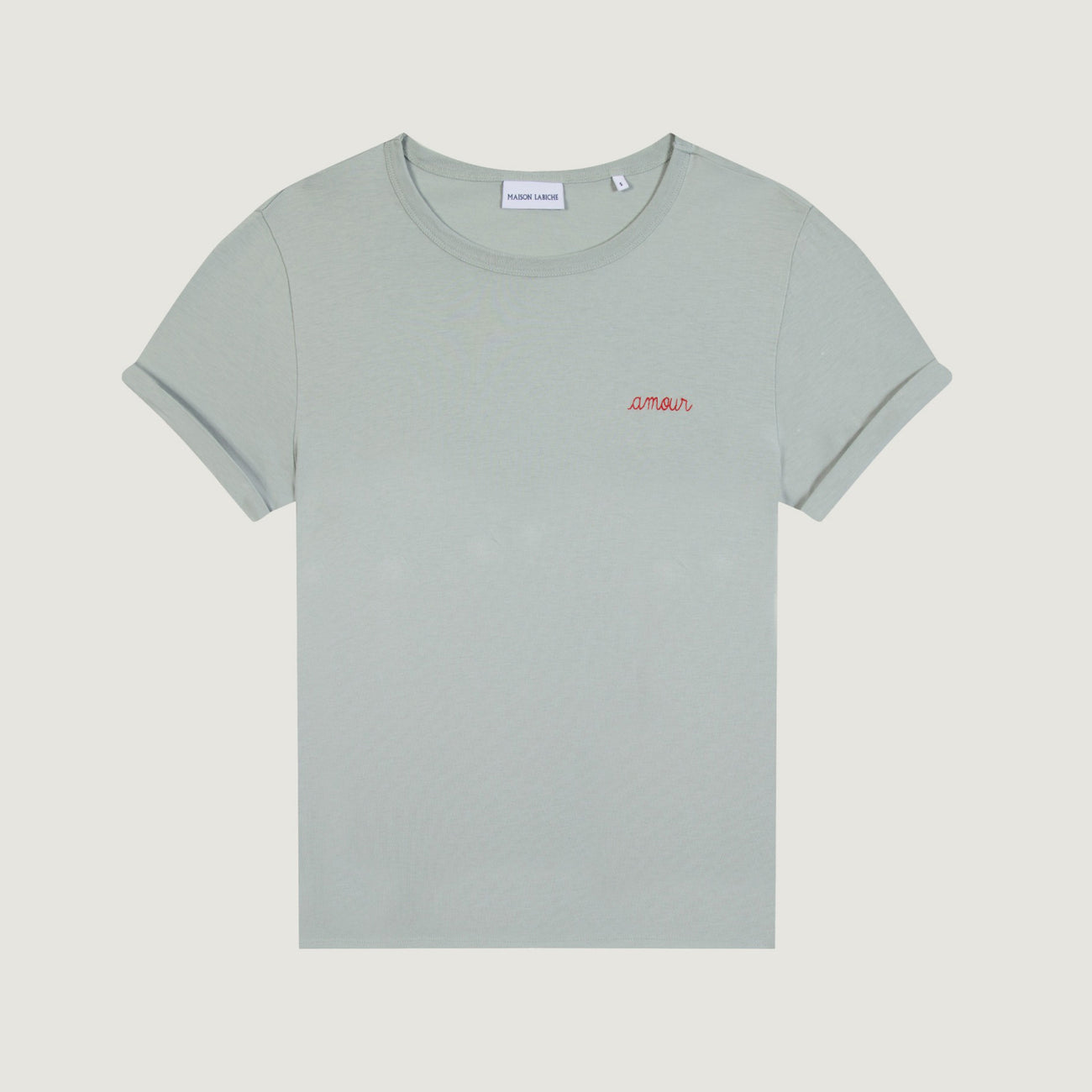 Poitou T-Shirt Almond Green - Amour