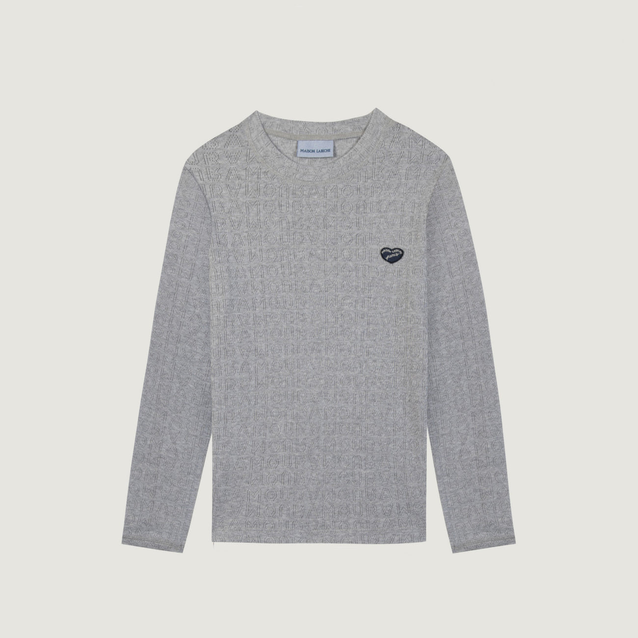 Folies Patch Coeur - Light Heather Grey