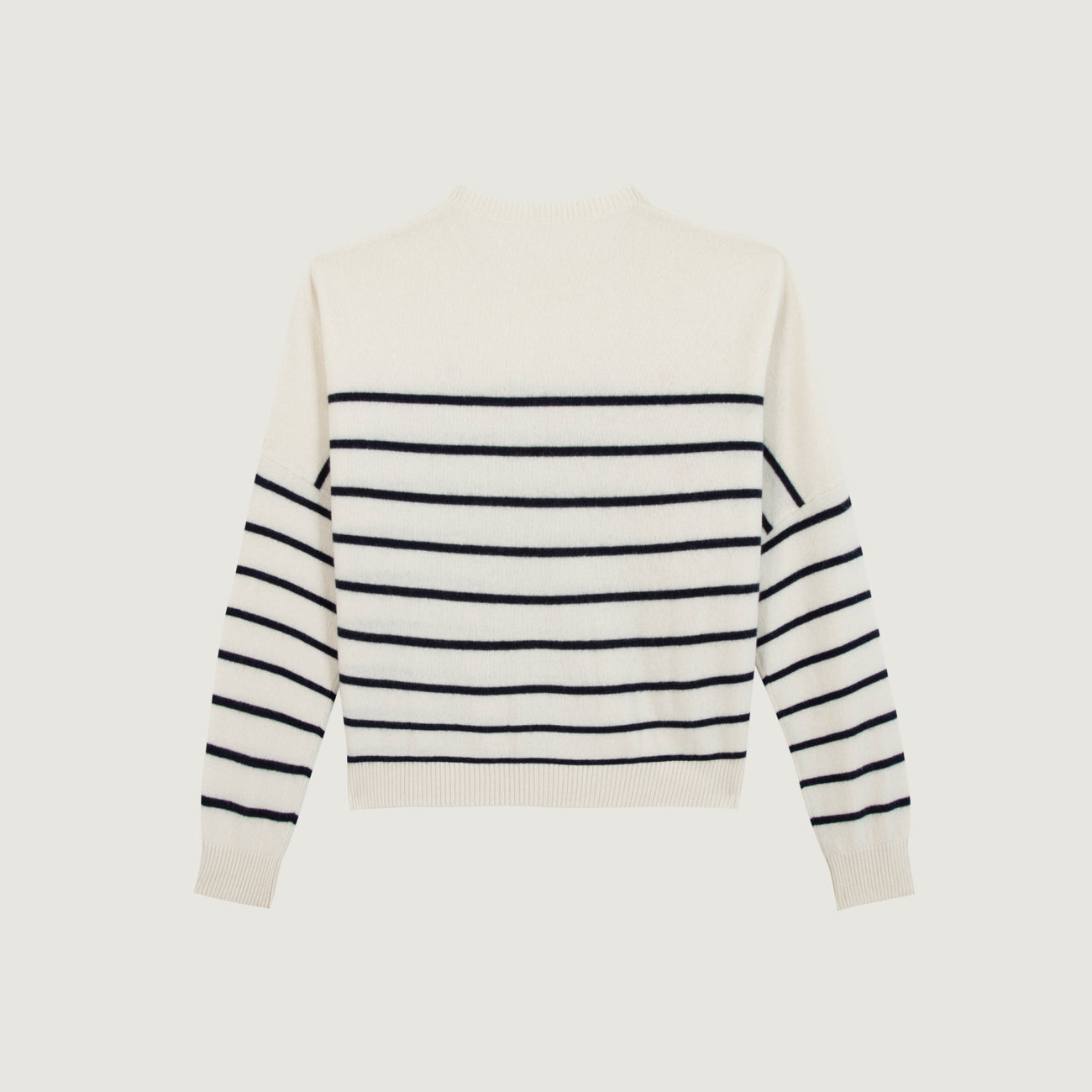 Buzelin Off White Cashmere Sweater - A La Vie A L'Amour